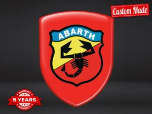 Fiat Abarth Adesivi Decalcomanie Auto su Misura Pregio Forti Design